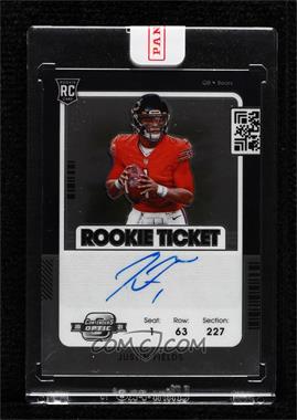 2021 Panini Contenders Optic - [Base] #108.1 - Rookie Ticket RPS Autographs - Justin Fields [Uncirculated]