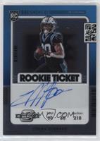 Rookie Ticket RPS Autographs Variation - Chuba Hubbard