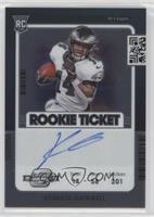 Rookie Ticket RPS Autographs - Kenneth Gainwell