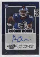 Rookie Ticket Autograph - Azeez Ojulari