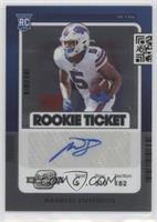 Rookie Ticket Autograph - Marquez Stevenson