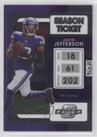 Season Ticket - Justin Jefferson