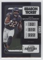 Season Ticket - David Montgomery [EX to NM]