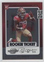 Rookie Ticket - Trey Sermon