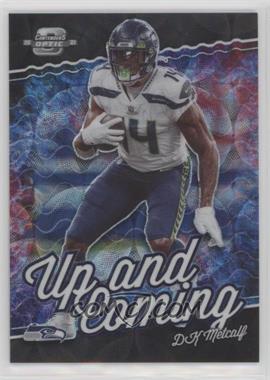 2021 Panini Contenders Optic - Up and Coming - Black Scope Prizm #UC-DKM - DK Metcalf /25