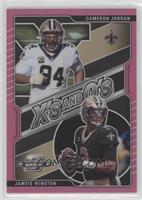 Cameron Jordan, Jameis Winston #/75