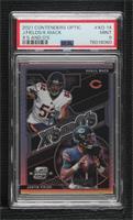 Justin Fields, Khalil Mack [PSA 9 MINT]