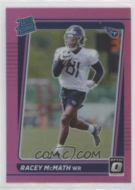 2021 Panini Donruss - [Base] - Optic Holo Pink Preview #P-316 - Rated Rookie - Racey McMath [EX to NM]