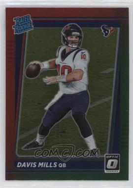 2021 Panini Donruss - [Base] - Optic Holo Red Green Preview #P-273 - Rated Rookie - Davis Mills