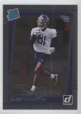 2021 Panini Donruss - [Base] - Press Proof Silver #316 - Rated Rookie - Racey McMath /100
