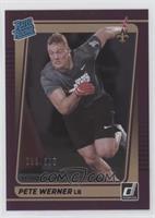 Rated Rookie - Pete Werner #/500