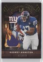 Rodney Hampton, Saquon Barkley [EX to NM] #/199