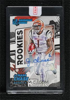 2021 Panini Donruss - Rookie Gridiron Kings - Autographs #RGK-JMC - Ja'Marr Chase /49 [Uncirculated]