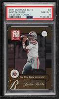 Justin Fields [PSA 8 NM‑MT] #/10