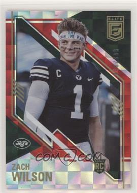 2021 Panini Donruss Elite - [Base] - Red #181 - Rookies Variations - Zach Wilson /399