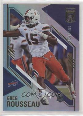 2021 Panini Donruss Elite - [Base] #149 - Rookies - Greg Rousseau /999