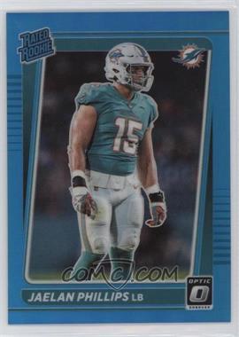 2021 Panini Donruss Optic - [Base] - Aqua Prizm #254 - Rated Rookie - Jaelan Phillips /299