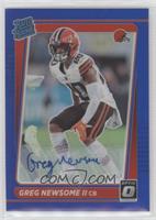 Rated Rookie - Greg Newsome II [EX to NM] #/40