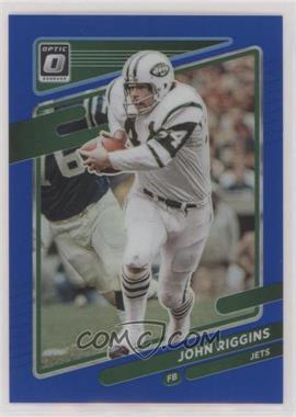 2021 Panini Donruss Optic - [Base] - Blue Prizm #75 - John Riggins /179