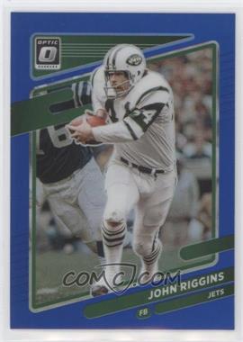 2021 Panini Donruss Optic - [Base] - Blue Prizm #75 - John Riggins /179