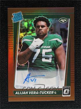 2021 Panini Donruss Optic - [Base] - Bronze Prizm Autographs #264 - Rated Rookie - Alijah Vera-Tucker