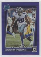 Rated Rookie - Nahshon Wright #/50