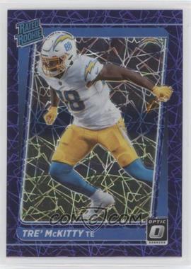 2021 Panini Donruss Optic - [Base] - Purple Velocity Prizm #284 - Rated Rookie - Tre' McKitty