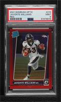 Rated Rookie - Javonte Williams [PSA 9 MINT] #/99