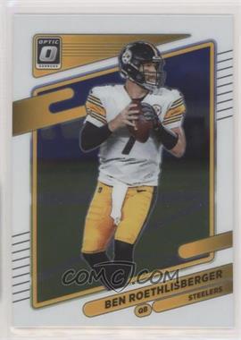 2021 Panini Donruss Optic - [Base] #148 - Ben Roethlisberger