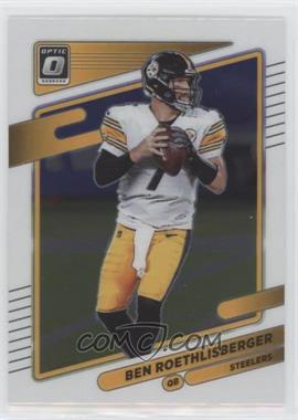 2021 Panini Donruss Optic - [Base] #148 - Ben Roethlisberger