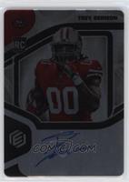 RPS Rookie Steel Signatures - Trey Sermon #/199