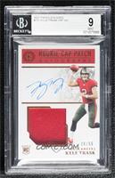 Rookie Cap Patch Autographs - Kyle Trask [BGS 9 MINT] #/50