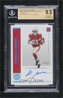 Rondale Moore [BGS 9.5 GEM MINT] #/35