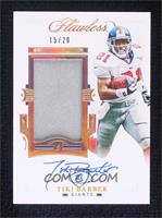 Tiki Barber #/20