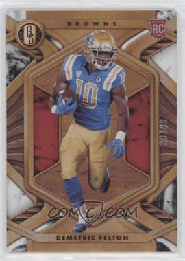 2021 Panini Gold Standard - [Base] - White Gold #177 - Rookies - Demetric Felton /49