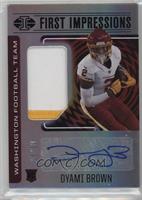 First Impressions Autographed Memorabilia - Dyami Brown #/50