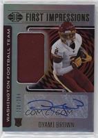 First Impressions Autographed Memorabilia - Dyami Brown #/299