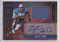 Billy Sims #/299