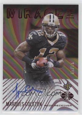 2021 Panini Illusions - Mirage Ink - Red #MI-MC - Marques Colston /20