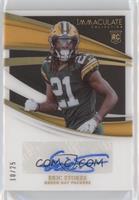 Rookie Autographs - Eric Stokes #/25