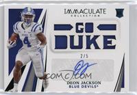 Deon Jackson #/5