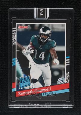 2021 Panini Instant NFL - Rated Rookie Retro - Black #BW34 - Kenneth Gainwell /1 [Uncirculated]