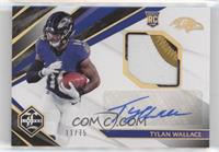 Rookie Patch Autograph - Tylan Wallace #/75