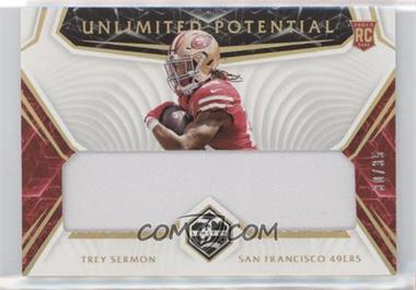 2021 Panini Limited - Unlimited Potential - Spotlight Gold #UP-TS - Trey Sermon /35