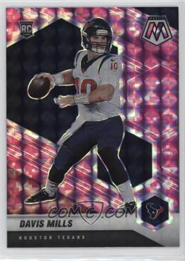 2021 Panini Mosaic - [Base] - Mosaic Camo Pink Prizm #322 - Rookies - Davis Mills