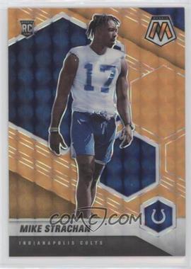 2021 Panini Mosaic - [Base] - Mosaic Orange Fluorescent Prizm #397 - Rookies - Mike Strachan /25