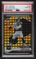 NFL Debut - Zach Wilson [PSA 10 GEM MT]