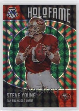 2021 Panini Mosaic - Holofame - Mosaic Green Prizm #11 - Steve Young