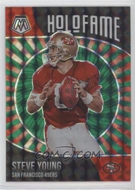 2021 Panini Mosaic - Holofame - Mosaic Green Prizm #11 - Steve Young