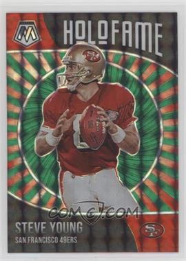 2021 Panini Mosaic - Holofame - Mosaic Green Prizm #11 - Steve Young